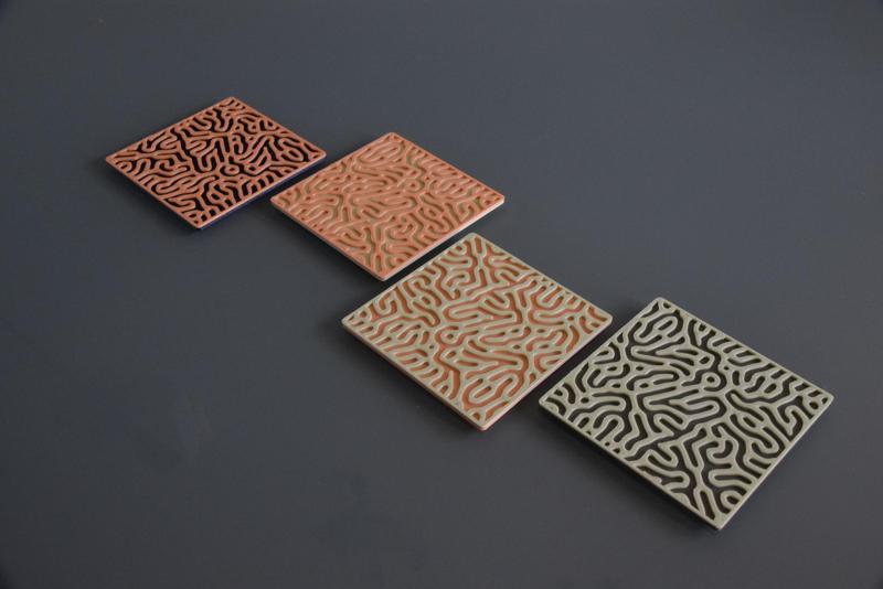 Pelagic Maze (Coaster - Reaction-Diffusion)