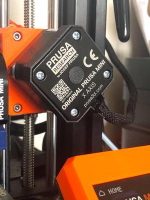 Prusa Mini X-Axis Motor Dust Cover
