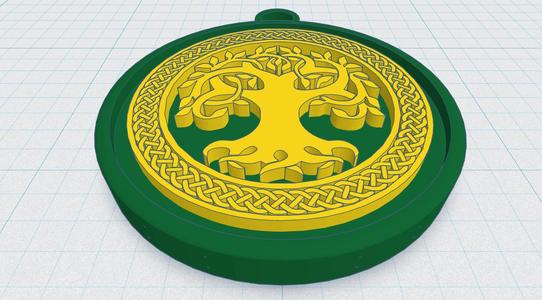 Celtic / Norse - Tree Of Life Pendent 39