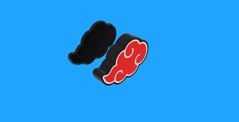 LUMINÁRIA AKATSUKI / AKATSUKI LIGHT LAMP / AKATSUKI ILLUMINATED SIGN