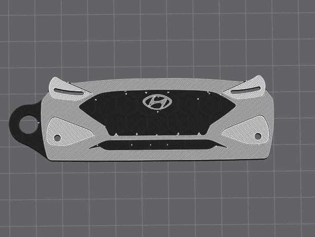 Hyundai i30 Keychain