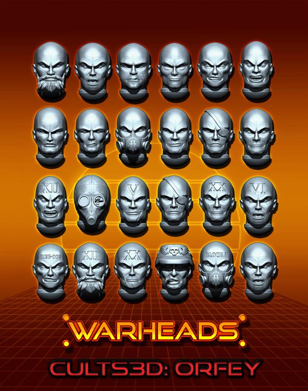 Prisoner heads! - You're in for life! (24 + 24 heads)