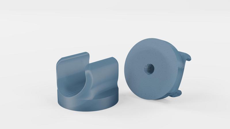 Microphone Clip to 1/4 Camera Adapter