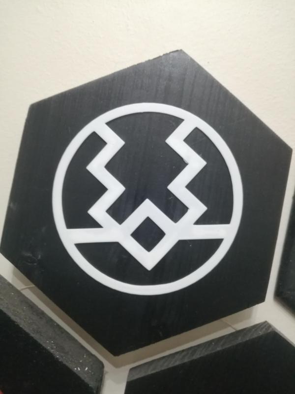 Black Bolt Badge
