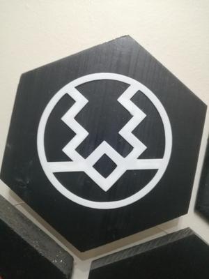 Black Bolt Badge