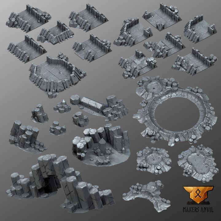 Planetary Outpost - Full Set