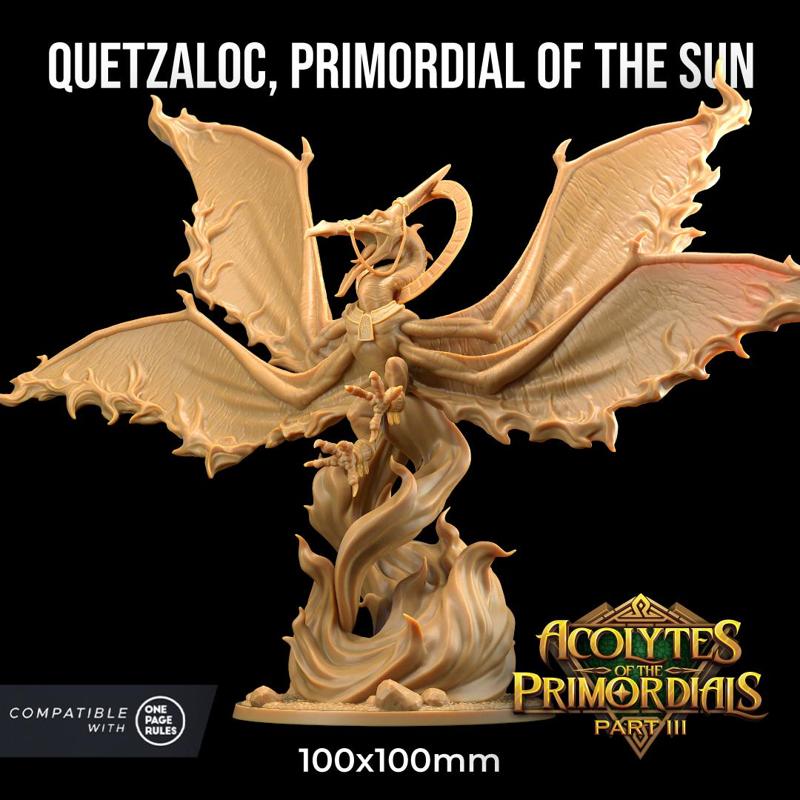 Quetzaloc, Primordial of The Sun | God of The Sun | PRESUPPORTED | Acolytes of The Primordials Pt. 3 | Gods of the Lost Continent