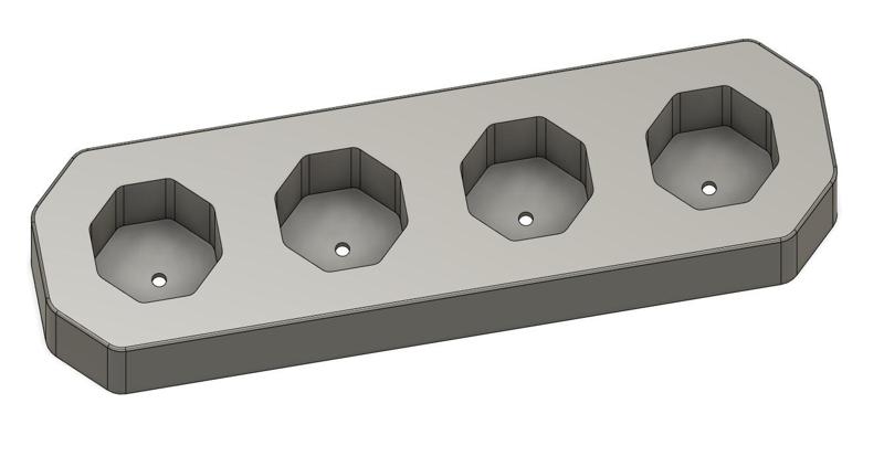 Family toothbrush holder (držák sonických kartáčků)