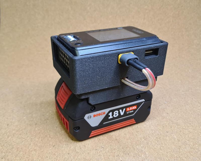 ToolKitRC M6D Dual Charger with BOSCH Professional 18V battery