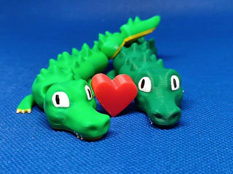 Coco, The Articulated Crocodile