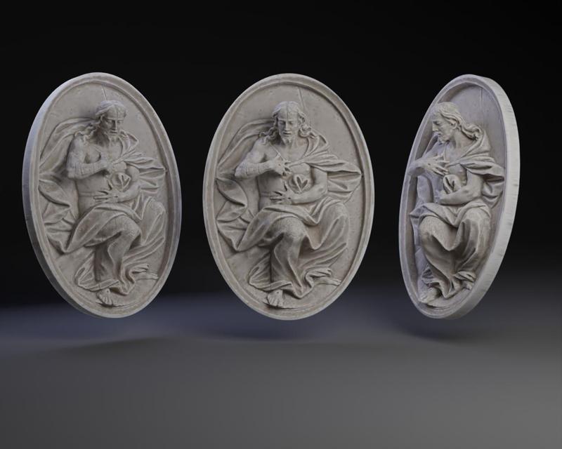 Christ Figure Plaque / Pendant