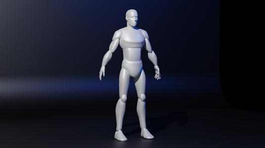 Dummy reference model (6ft male) (Public domain)