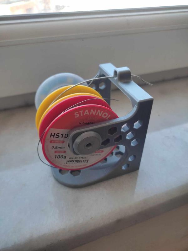 Soldering Spool Holder