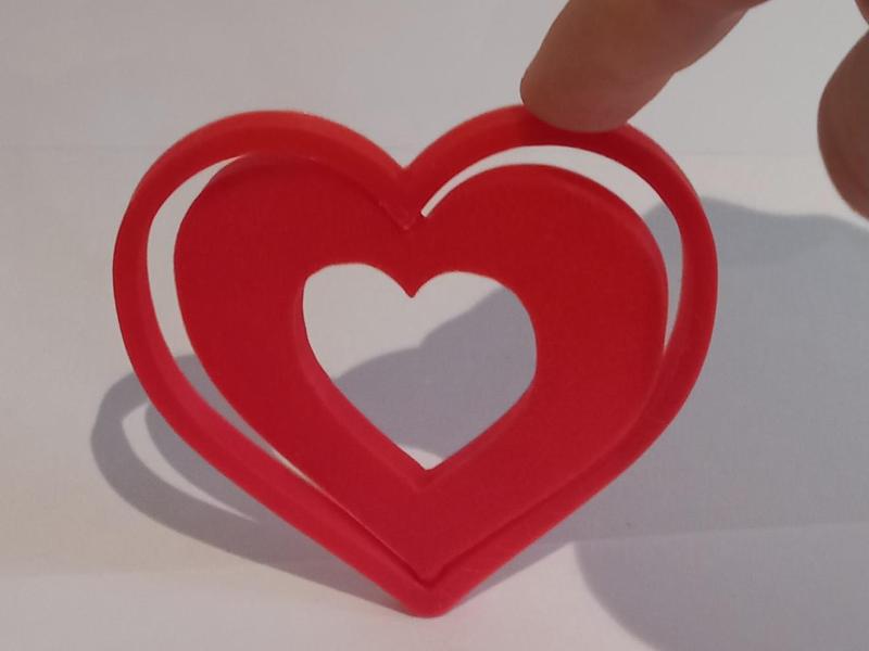 print in place heart spinner
