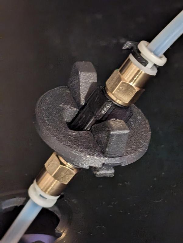 FNATR PTFE Passthrough for PC4-M6 fittings