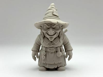 Evil Witch Figure