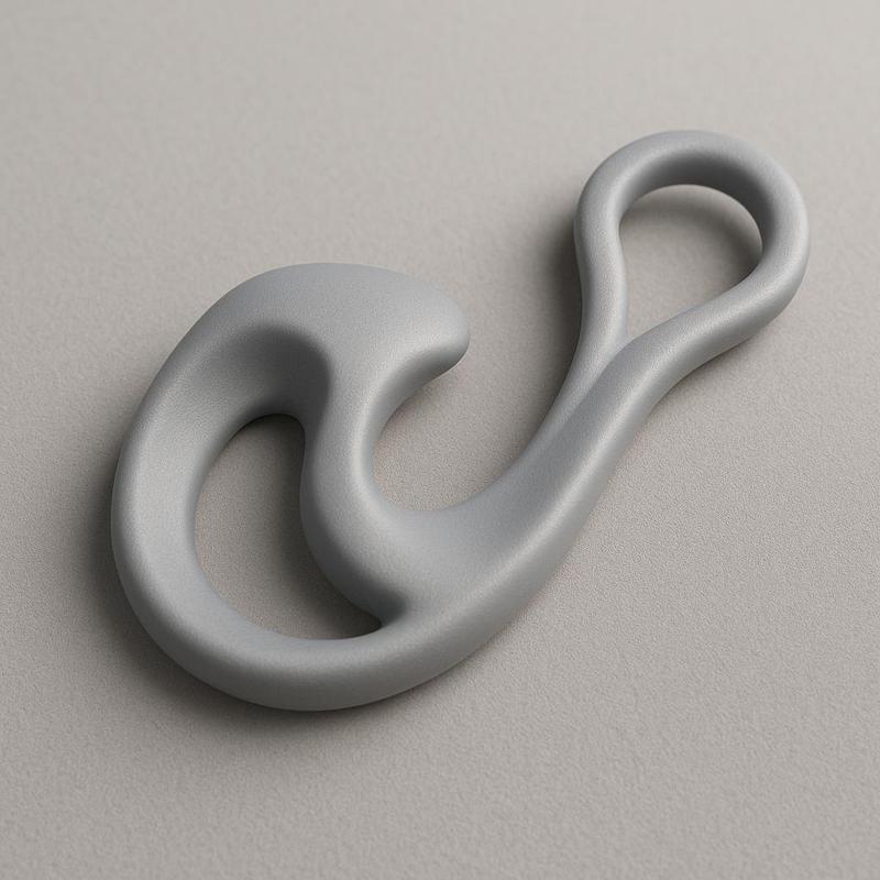 Wave Flow Keychain
