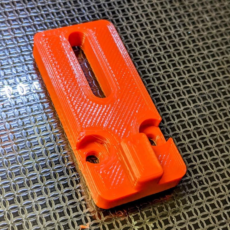 Y-endstop plate for Geeetech A10M