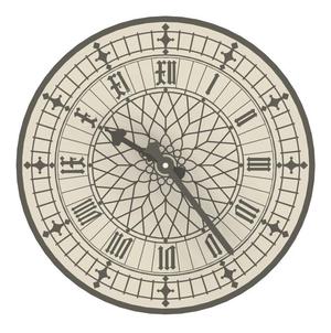 Big Ben Clock with Arrows