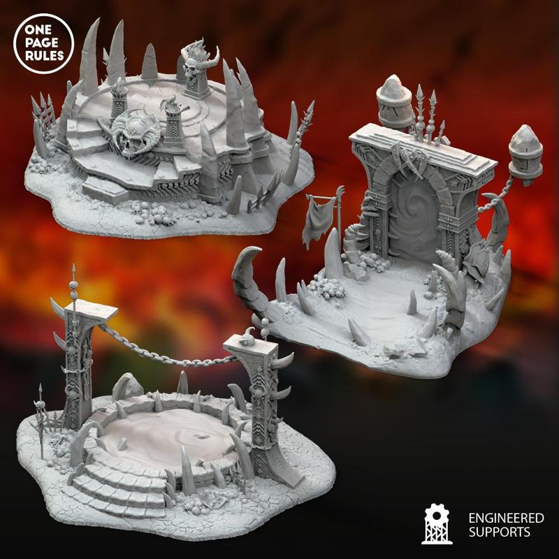 War Daemons Area Terrain