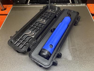 NB1100 deburring mod for Deburring Tool Case 154mm (Libraton) - Rugged Box Style