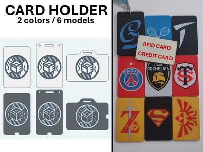 Card holder - LOGO 3D