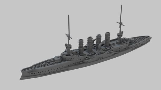 WW1 Imperial German Navy Scharnhorst class cruiser