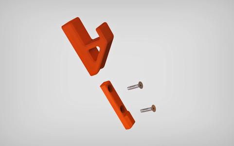 Simple & Strong Hook - Invisible Mount