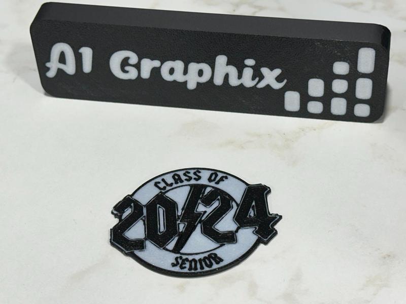 Class of 2024 Senior - Large Coin - Table Decor