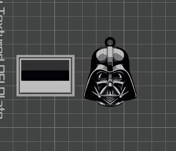 Darth vader keychain