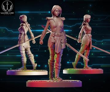 star wars shatterpoint satele shan presupported included