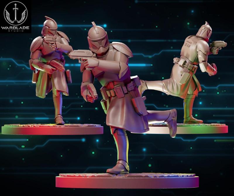 star wars shatterpoint commander ponds presupported included
