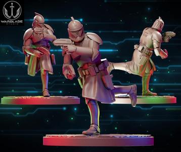 star wars shatterpoint commander ponds presupported included