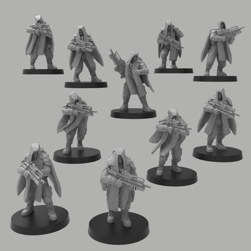 Recon Infantry w/ Rifles - Presupported