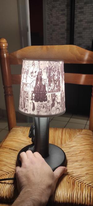 Manga lamp (Naruto, One piece, Neko)