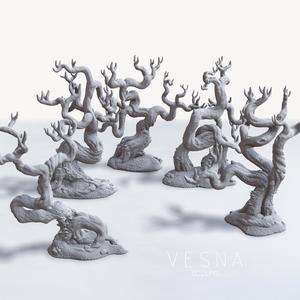 FANTASY FOREST MEDIUM TREES