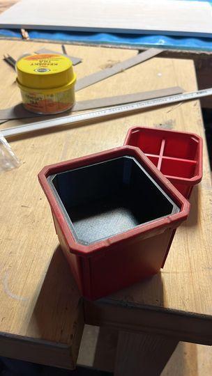 Packout horisontal divider