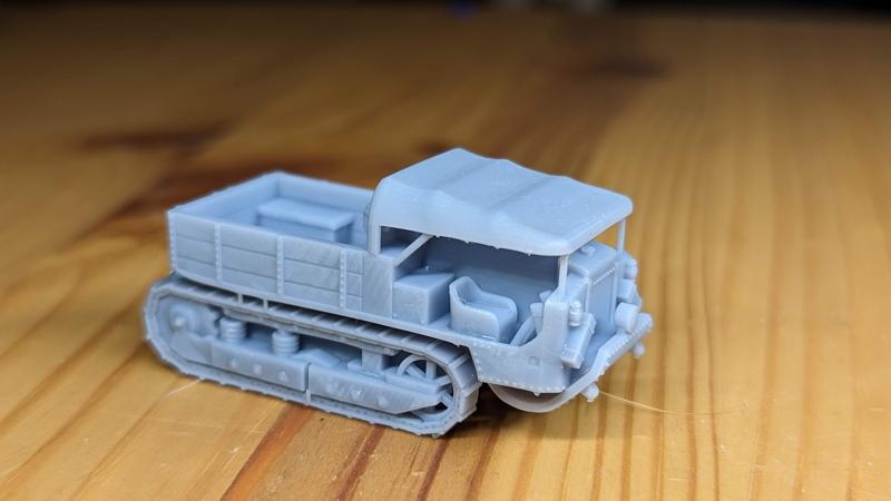 Schneider CD Artillery Tractor (WW1, France)