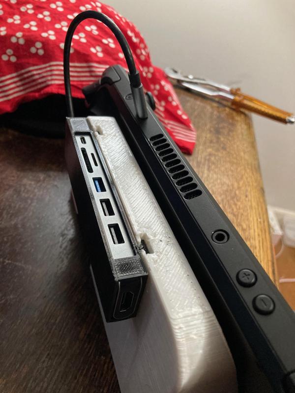 JESWO USBC Hub NC701 Mount for Modular Docking Hub