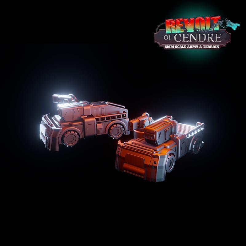 Revolt of Cendre - Worker truck