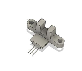 Dummy Optical Endstop Sensor STEP File