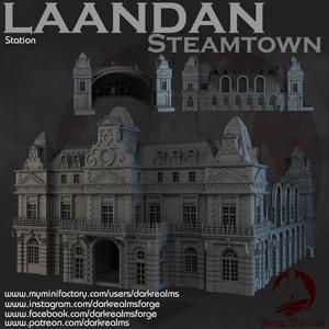 Dark Realms - Laandan Steamtown - Station