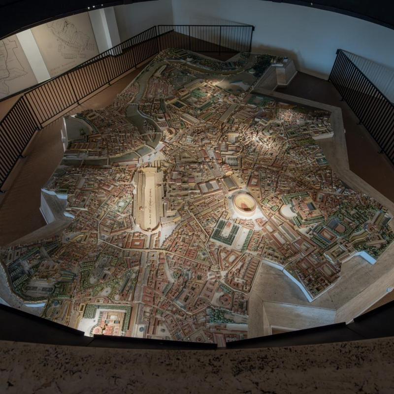 Scale model of ancient Rome