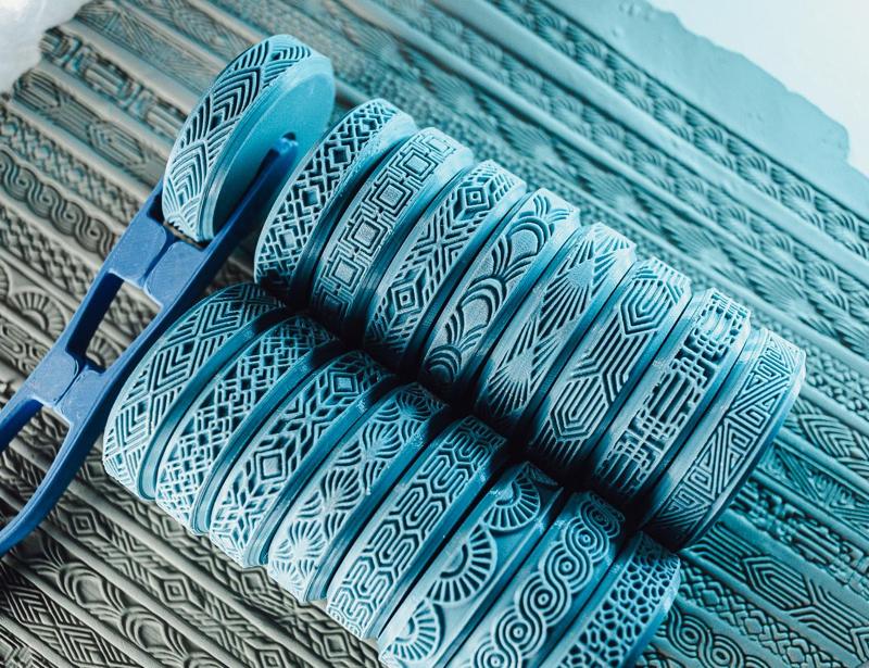 Stamp Wheels for Clay — Art Deco Patterns