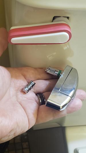 Danco HYR271T Hydroright Dual Flush Lever / Pinball Flipper Fitment