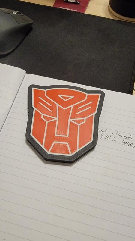 Transformers Autobot Coaster