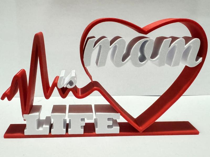 Mother's Day Gift "mom is life" Mom is life