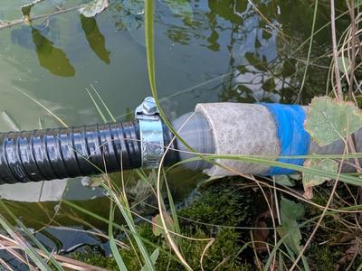 Adapter 1 1/2 to 1 Inch hose barb