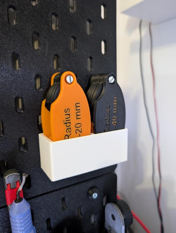 Radius Gauge Holder for Skadis