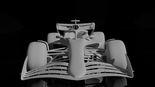 F1 Wall Art Car
